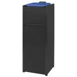 Poubelle snack noire CASSELIN