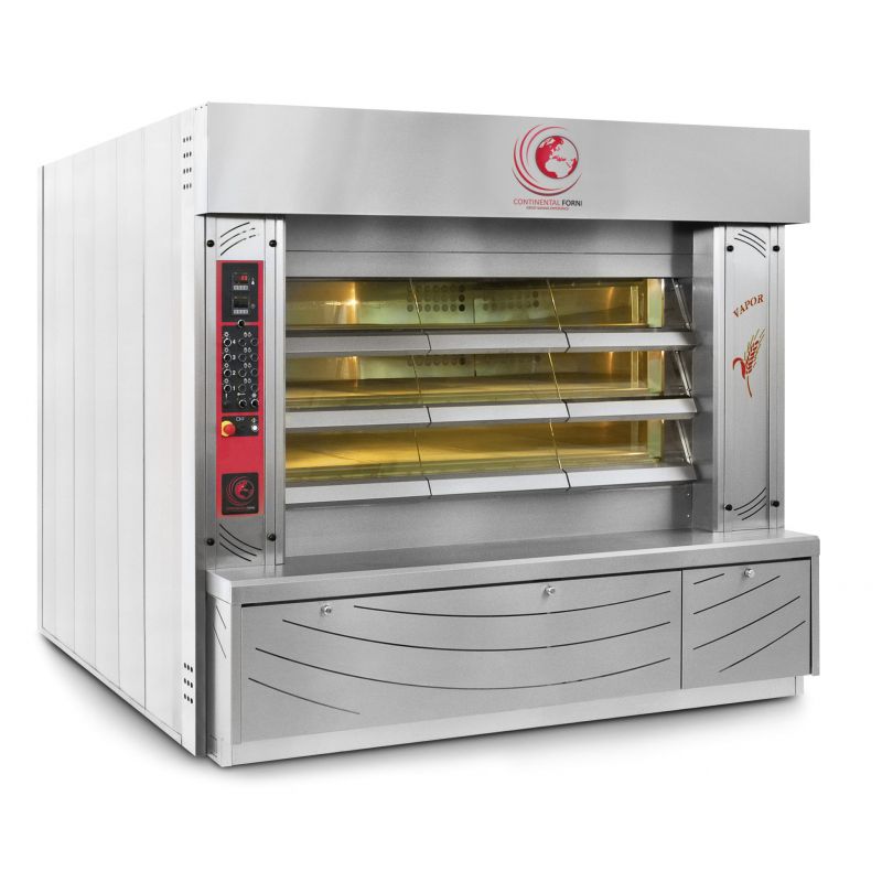 Four à sole maçonné 9 bouches avec Vapeur Doubles