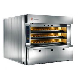 Four à sol 3 Étages 9 Bouches Gaz et Fioul PRIME LOGIUDICE FORNI