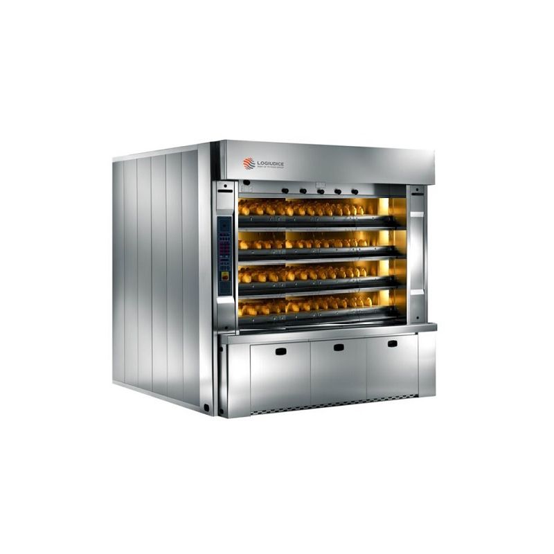 Four à Sol 4 Étages 16 Bouches Gaz et Fioul PRIME LOGIUDICE FORNI