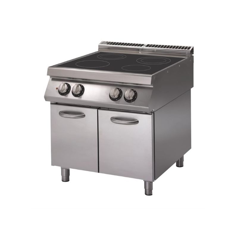 Table de Cuisson Induction Gastro m 4 Zones avec Meuble bas