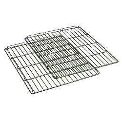 Kit 2 grilles GN 1/1 en acier inox