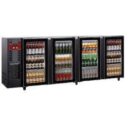 Refroidisseur de Bouteilles 4 Portes Vitrées – 783 Litres