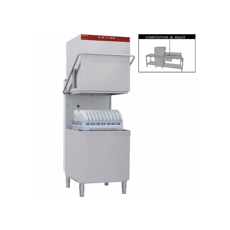 Lave-vaisselle & batteries à capot complet