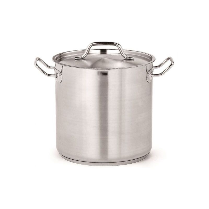 Marmite Profonde en Acier Inoxydable avec Couvercle ø36 - 36L - Combisteel