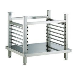 Support avec structure à platines, four 10x GN 2/1