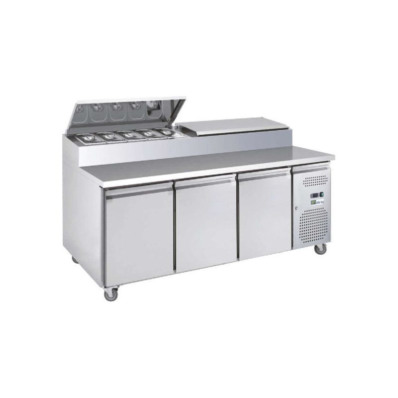 MEUBLES DE PRÉPARATIONS série star extérieurs et intérieurs inox évaporateur traité (AAS37PP)