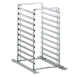 Chargeur à platines sur roulettes 10x GN 1/1 (espace 65 mm)