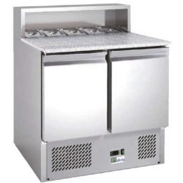 MEUBLES PIZZAS RÉFRIGÉRÉS « ECO » série star extérieurs et intérieurs inox (AAPS900)