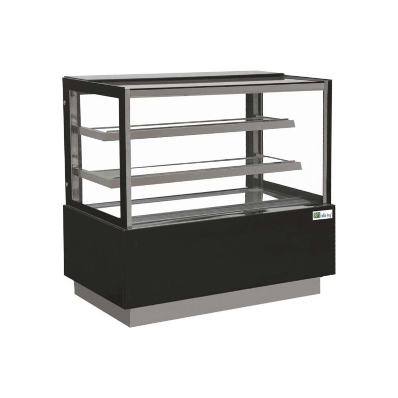 Vitrine pâtissière 650 L - Vitrage droit 3 étagères - L. 1500 mm (EDEN600)