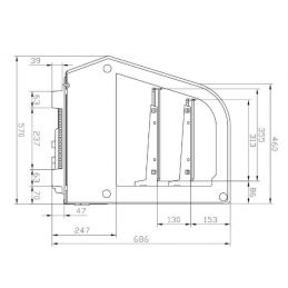 VITRINES RÉFRIGÉRÉES À POSER (RTW-160L), afi