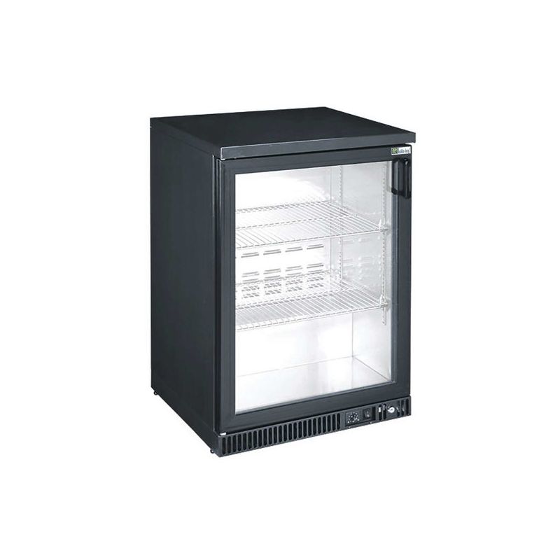 Arrière-bar réfrigéré 1 porte vitrée Battante (C1B.X), afi