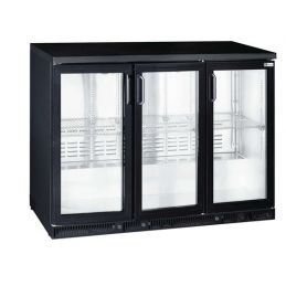 Arrière-bar - 3 portes vitrées battantes (C3B.X)