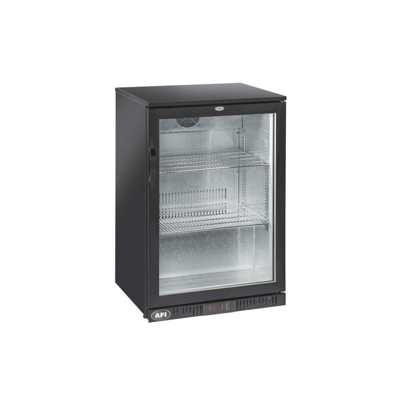 Arrière-bar réfrigéré 1 porte vitrée battante (RW138H)