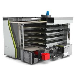 Four à Sol 4 Étages 16 Bouches Gaz et Fioul PRIME LOGIUDICE FORNI