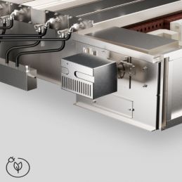 Four à sole à tubes de vapeur 6 bouches Gas/Fioul MONDIAL FORNI INSTALLATION