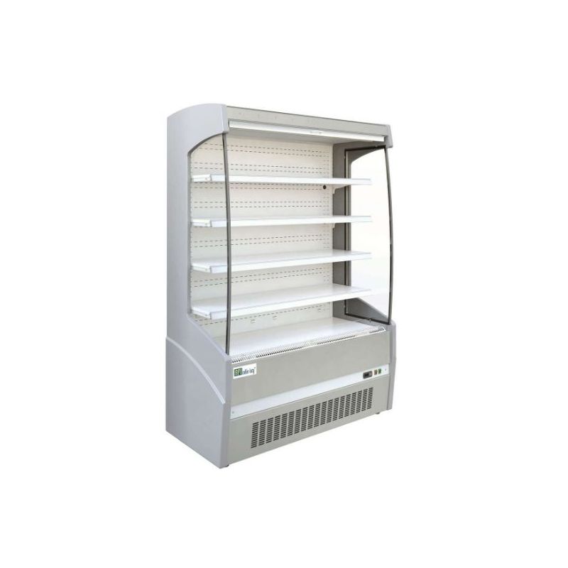 Vitrine réfrigérée murale DELTA avec rideau de nuit L.1955 mm (DEL200)