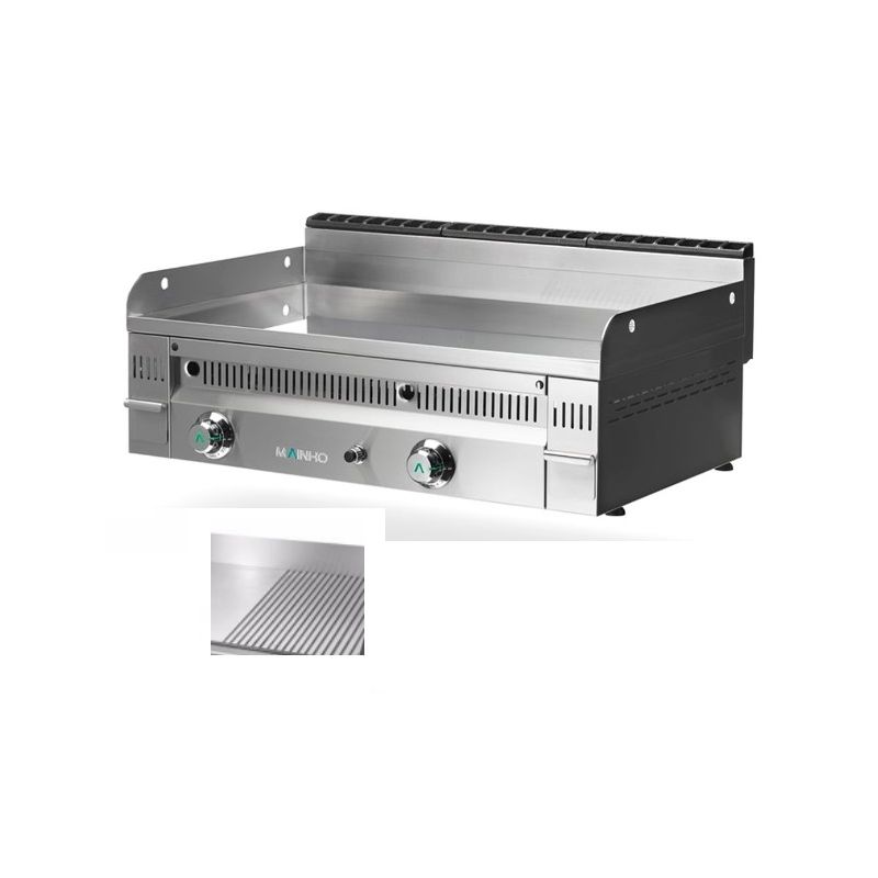 Fry-Top PCR-90N Gaz semi-rainurée Euro-Crom Mainho