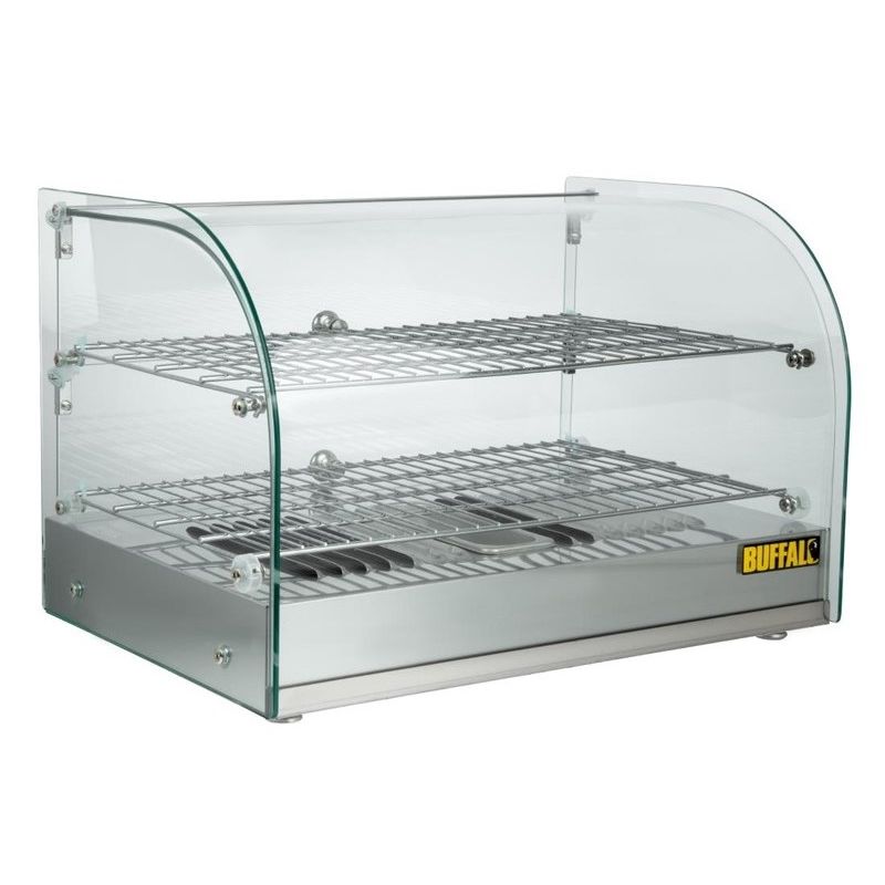 Vitrine Chauffante 45L 2 Étages BUFFALO