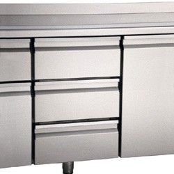 Bloc de tiroirs 1/3 + 1/3 + 1/3