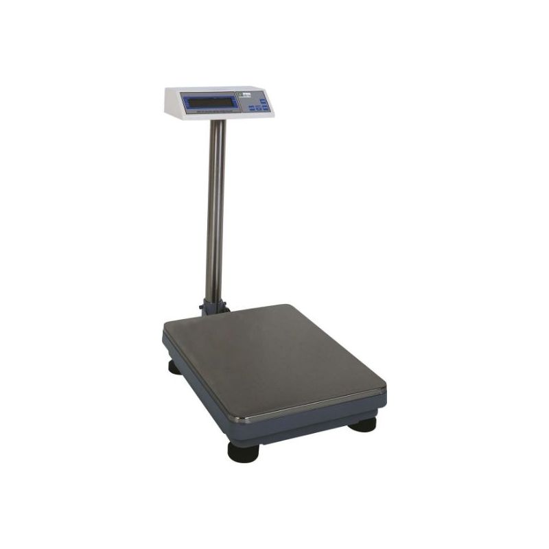 Balance électrique au sol avec plateau inox de 43 x 53 cm 150kg/20g (SS150)