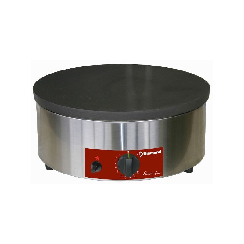 Crêpière haut rendement, gaz, Ø 400 mm "émaillée"