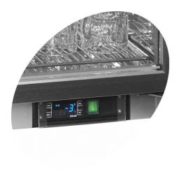 l'écran du Givreur à Verres 79 Litres TEFCOLD