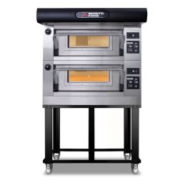Four à pizza électrique 2 chambres 8 pizzas MORETTI FORNI