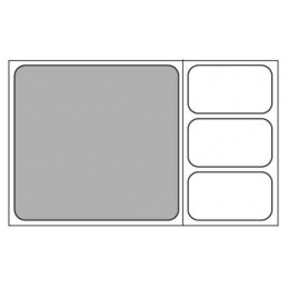 Bac gastronorme perforé GN2/3 profondeur 20 à 200 mm - ATOSA