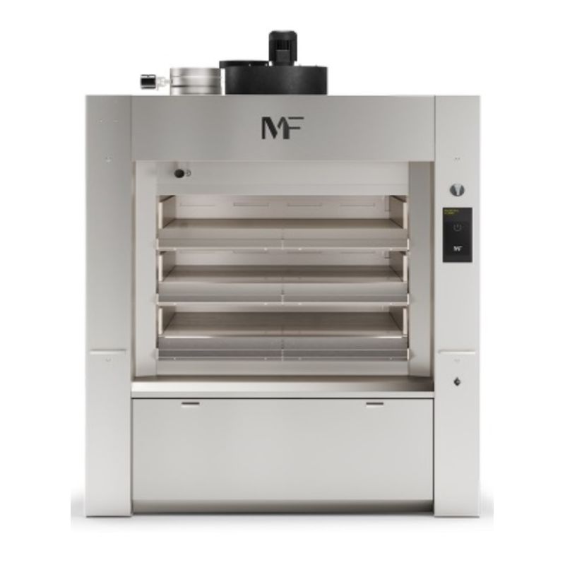 Four à sole à tubes de vapeur 4 chambres 8 bouches MONDIAL FORNI