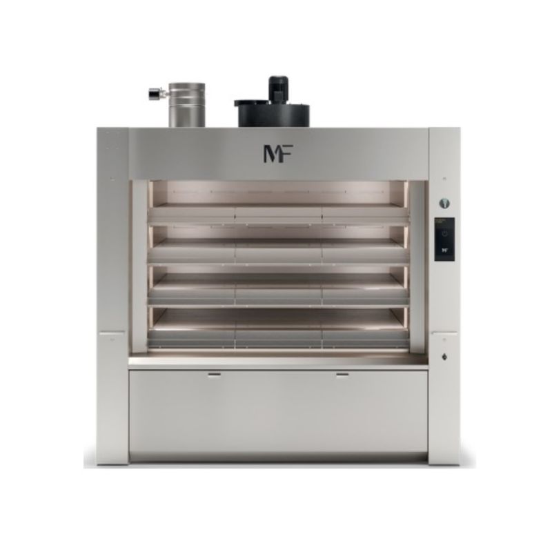 Four à sole à tubes vapeur 4 chambres 12 bouches MONDIAL FORNI