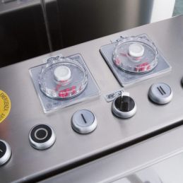 pétrin bras plongeants avec chariot cuve amovible