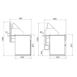 Friteuse Défi 2 cuves rondes 2x 15L, sofinor...