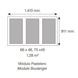 Ensemble Four Modulaire électrique pâtissier + Pizza SALVA