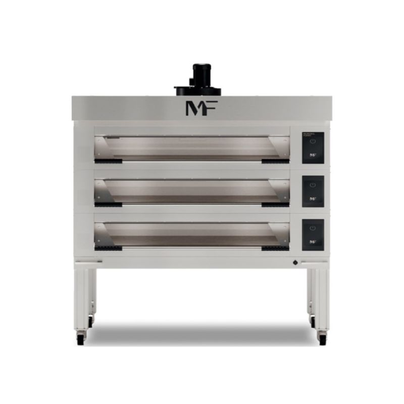 Four modulaire électrique à sole 3 plaques 460x800 MONDIAL FORNI