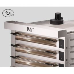 Four modulaire électrique à sole 8 plaques 600x400 MONDIAL FORNI