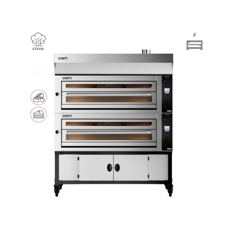 Four électrique modulaire 4 plaques avec vapeur OEM