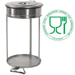 Chariot porte-sacs poubelles