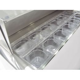 Table réfrigérée Salade avec Portes Pleines