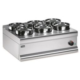 LINCAT / BAIN MARIE BS7 / 6 BACS / 750 x 600 x 325 mm