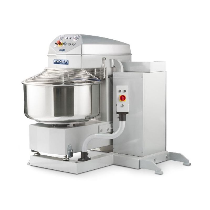 Pétrin à spirale auto-basculant sur table 300 kg - mixer