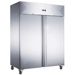 Armoire réfrigérée négative 2 portes pleines 1400 L - Inox (AAF14N)