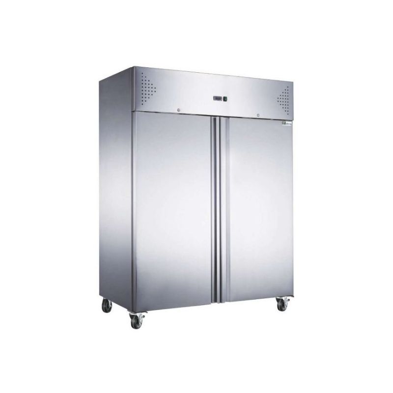 Armoire réfrigérée négative 2 portes pleines 1400 L - Inox (AAF14N)