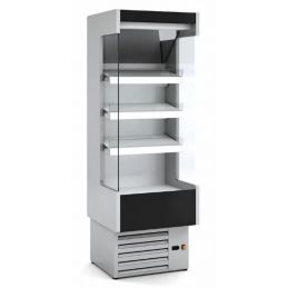 Vitrine murale professionnelle sans portes pour boucherie charcuterie 305 litres régime m1 - Docriluc