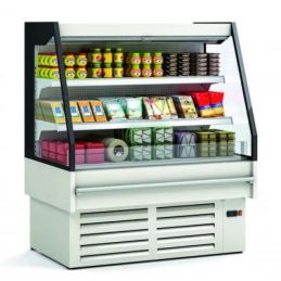 Vitrine murale professionnelle ouverte semi-verticale 268 m3 régime m2 - Docriluc