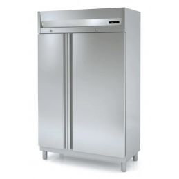 Armoire gn1/1 professionnelle + gn2/1 négative 2 portes pleines 964 litres - Docriluc