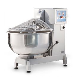 Pétrin axe oblique cuve fixe 120 kg