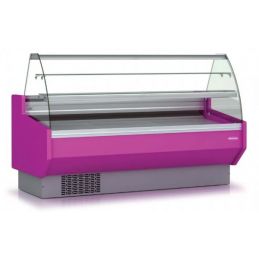 Vitrine Horizontale Boulangerie/Pâtissière régime m1 avec vitre bombée et 2 étagères Docriluc