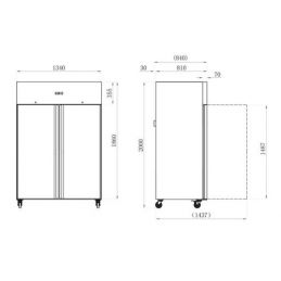 Armoires Réfrigérées (AAF12N), afi, schéma