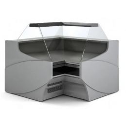Vitrine d'angle intérieur 90° pour vitrine vegpc-10-tf - Docriluc